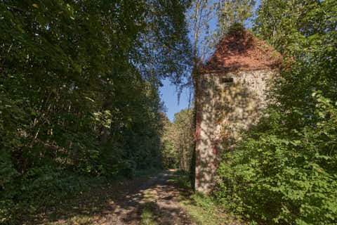 Gemeinde Mühldorf_am_Inn Landkreis Mühldorf Ecksberg Turm bei Kronwidlkapelle (Dirschl Johann) Deutschland MÜ